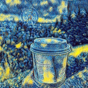 Van Gogh coffee-1